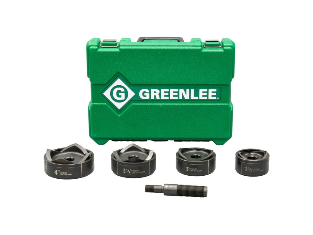 Greenlee Knockout Punch Set 4-Piece by Greenlee - American Made