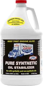 Lucas Oil Pure Synthetic Oil Stabilizer, 1 Gallon