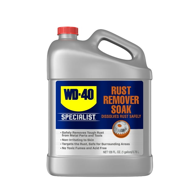 WD-40 Specialist Rust Remover Soak 1 Gallon by WD-40 - American Made