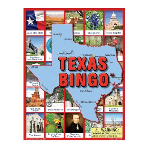 Lucy Hammett Texas Bingo by Lucy Hammett Games - American Made