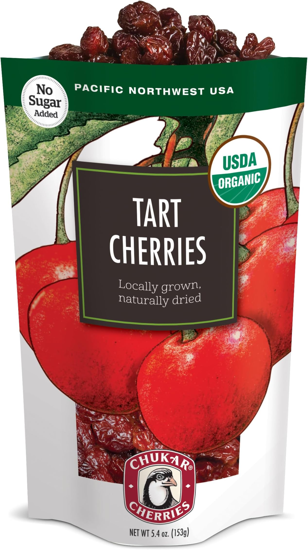Chukar Cherries Dried Tart Cherries 6 oz by Chukar Cherries - American Made
