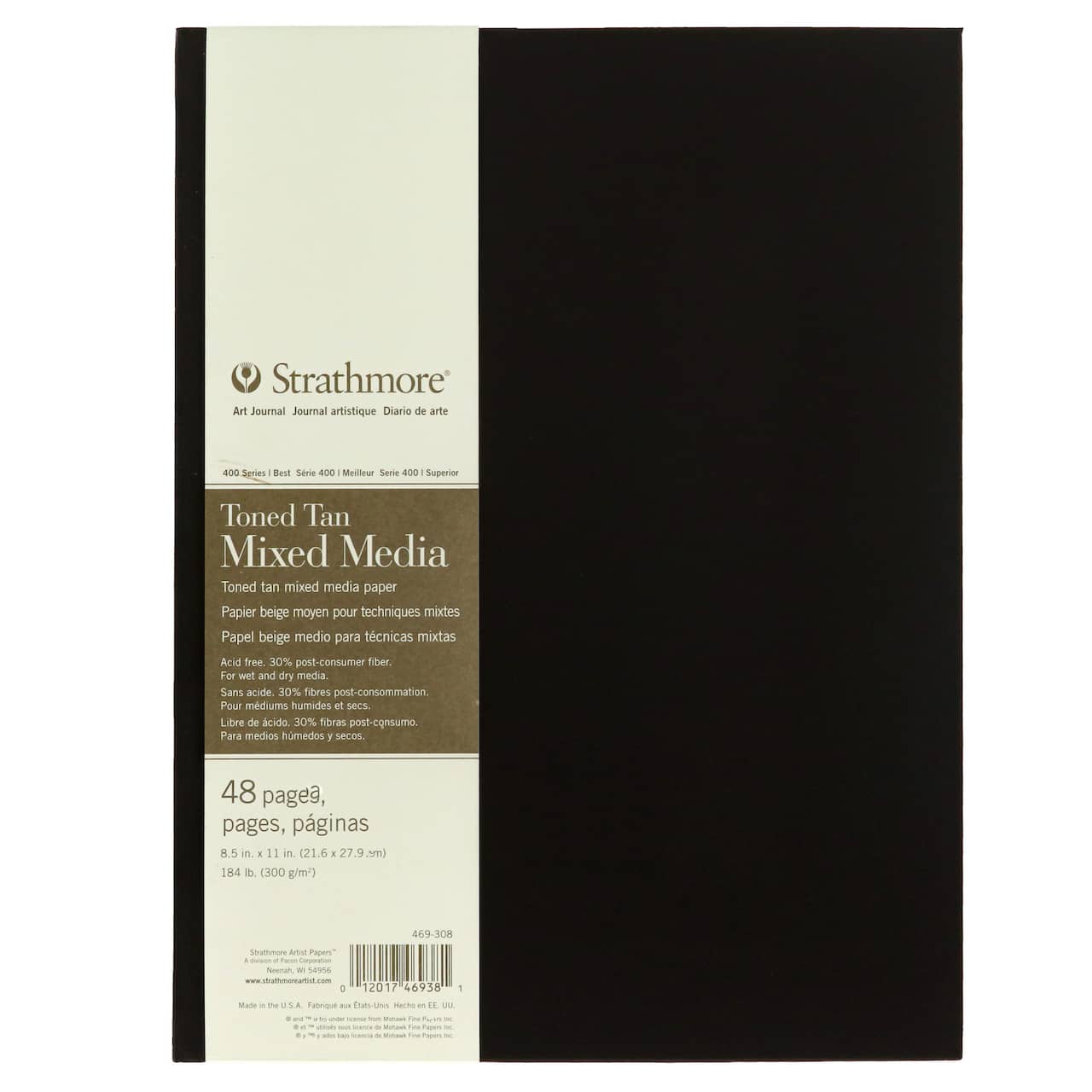 Strathmore 400 Series Mixed Media Art Journal 9x12 inch by Strathmore - American Made