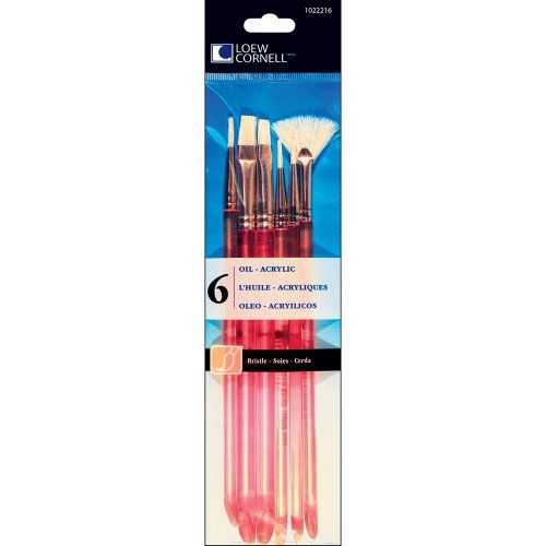 Loew-Cornell Flat Shader Brush Set 6-Piece by Loew-Cornell - American Made