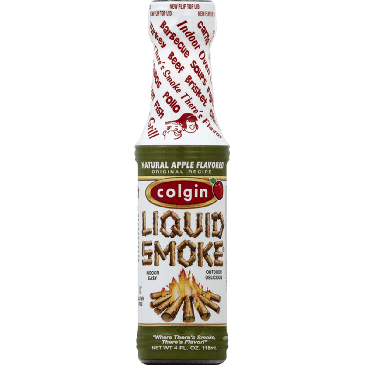 Colgin All Natural Apple Liquid Smoke 4 oz by Colgin - American Made