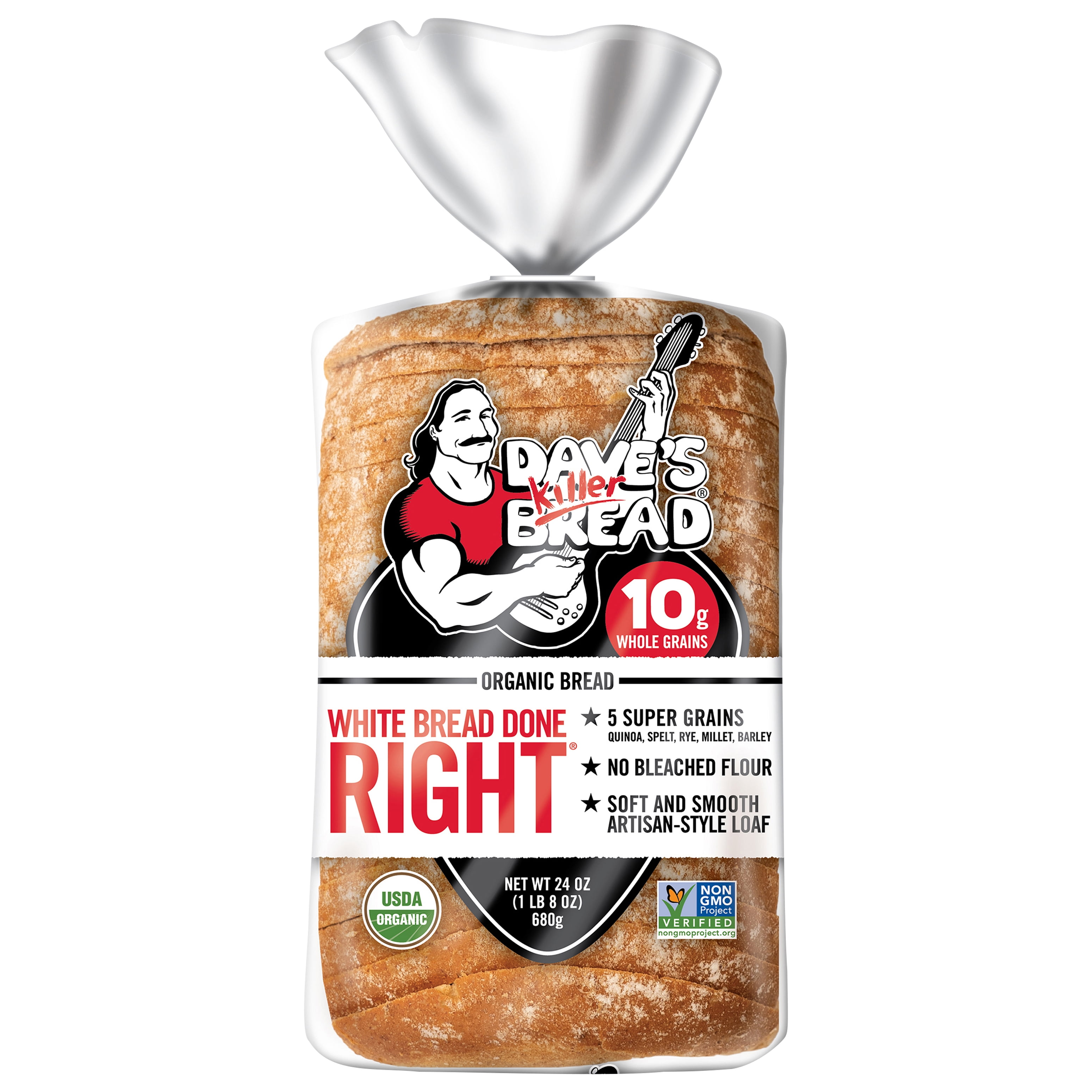 Dave's Killer Bread White Bread Done Right 24oz by Dave's Killer Bread - American Made