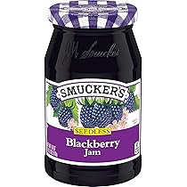 Smucker's Seedless Blackberry Jam 18 oz by Smucker's - American Made