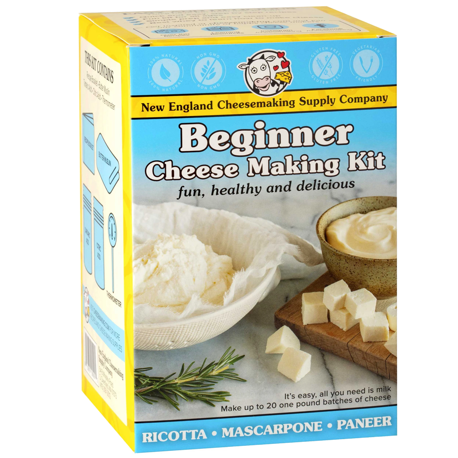 New England Cheesemaking Soft Cheese Kit by New England Cheesemaking Supply Company - American Made