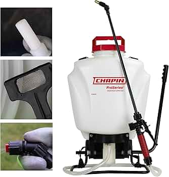 Chapin 61800 ProSeries 4-Gallon Professional Backpack Sprayer
