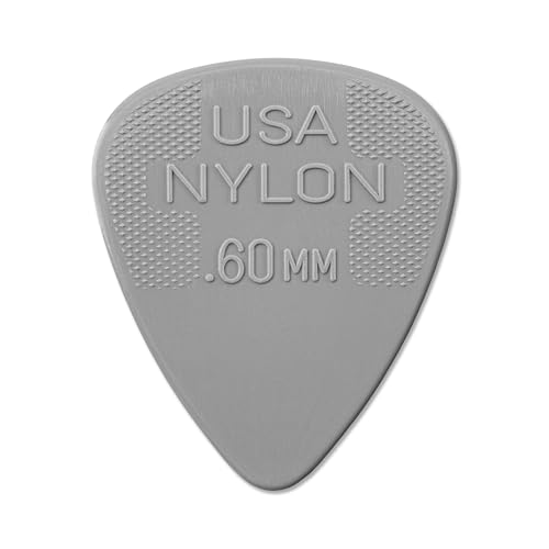 Jim Dunlop Nylon Standard Pick .60MM - 24 Pack by Jim Dunlop - American Made