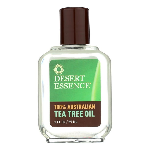 Desert Essence 100% Australian Tea Tree Oil 2 Fl Oz by Desert Essence - American Made