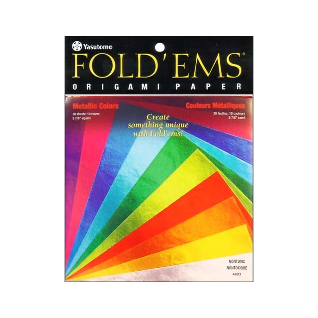 Yasutomo Fold Em Origami Paper 120 Sheets 24 Colors