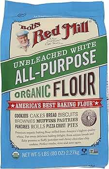Bob's Red Mill Organic Unbleached All Purpose Flour 5lb