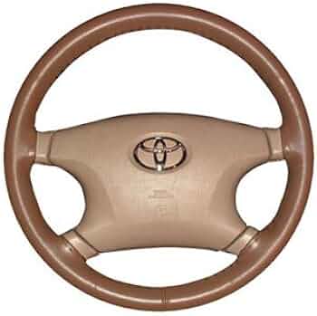 Wheelskins Genuine Leather Steering Wheel Cover - Burgundy, Size A