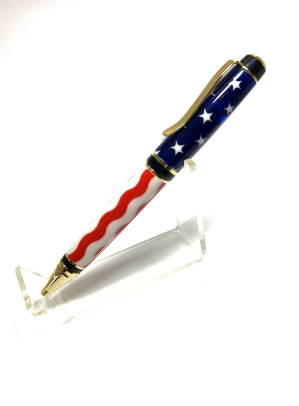 National Pen Patriot Metal Pen American Flag Design