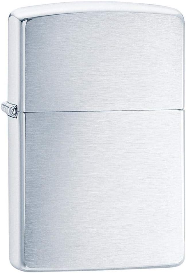 Zippo Armor Brushed Chrome Windproof Pocket Lighter