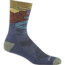 Darn Tough Vermont Hiker Micro Crew Cushion Socks by Darn Tough Vermont - American Made