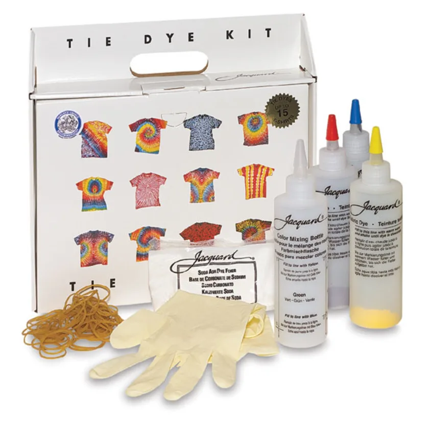 Jacquard Tie Dye Kit Primary Colors 4 oz