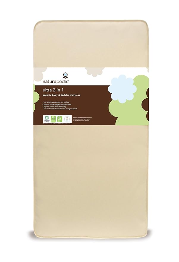 Naturepedic Organic Crib Mattress 2-in-1 Ultra