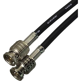 Canare Video Coax BNC to BNC 75-Ohm 10-Foot by Canare - American Made