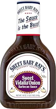 Sweet Baby Ray's Sweet Vidalia Onion BBQ 18 oz by Sweet Baby Ray's - American Made
