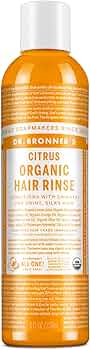 Dr. Bronner's Organic Citrus Hair Rinse, 8 oz