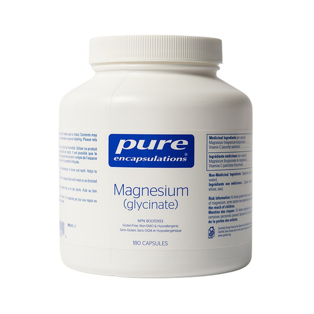 Pure Encapsulations Magnesium Glycinate 120 Capsules by Pure Encapsulations - American Made
