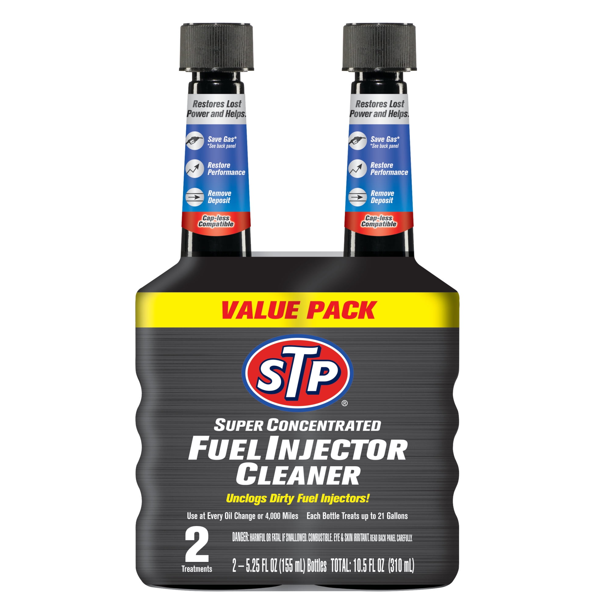 STP Super Concentrated Fuel Injector Cleaner 5.25oz by STP - American Made
