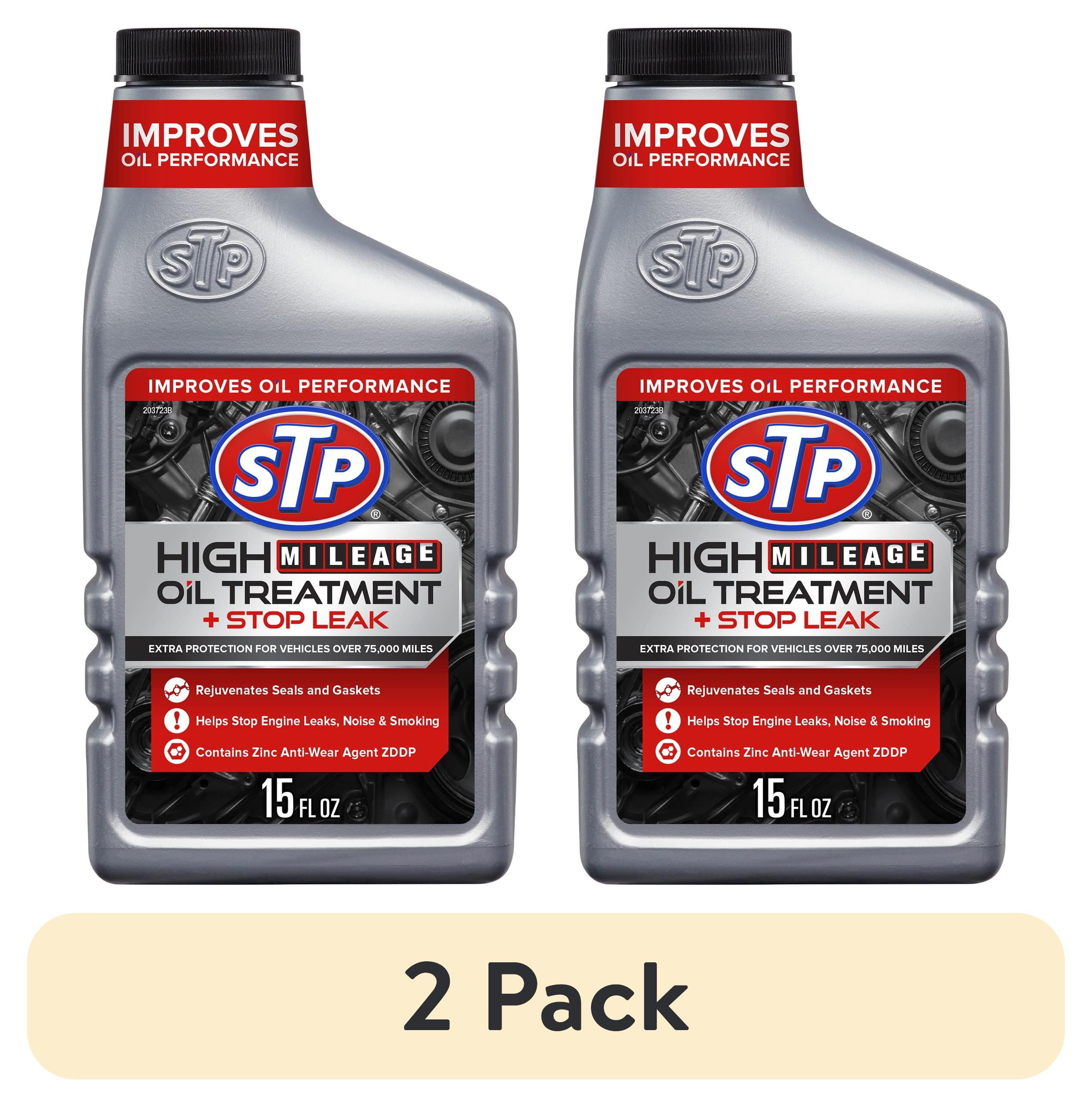 STP High Mileage Oil Treatment 15oz by STP - American Made