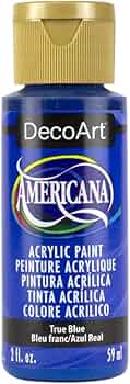 DecoArt Americana Acrylic Paint 2-Ounce True Blue by DecoArt - American Made