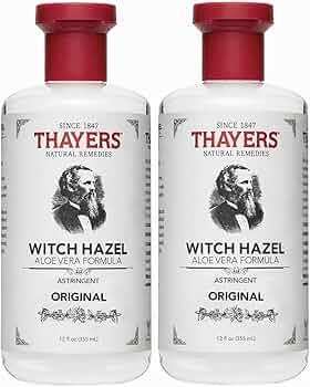 Thayers Witch Hazel Original Astringent with Aloe Vera 12 Fl Oz by Thayers - American Made