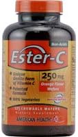 American Health Ester-C 250 mg 125 Chewable Wafers by American Health - American Made