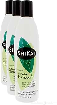 ShiKai Natural Everyday Shampoo 12 oz 3-Pack by ShiKai - American Made