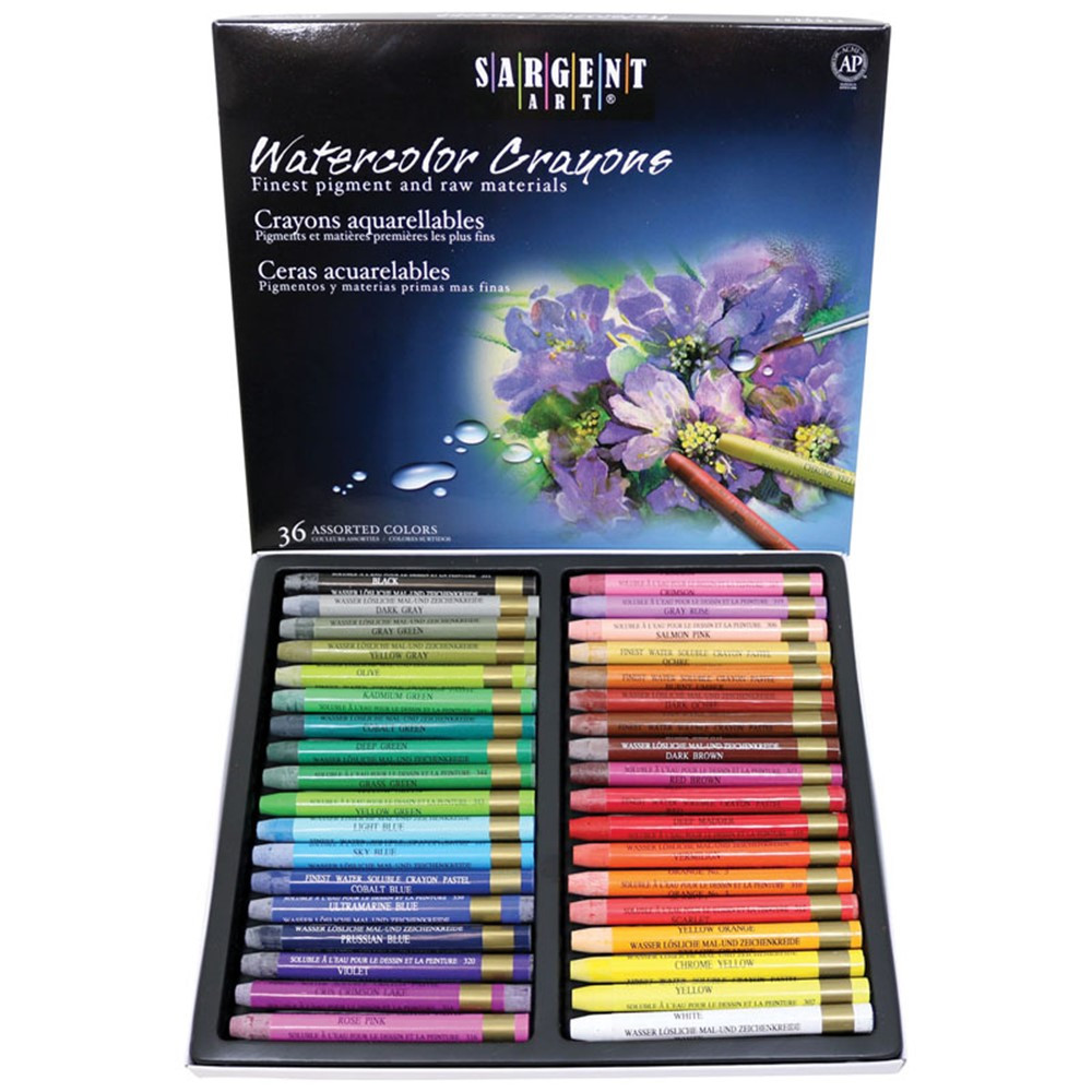 Sargent Art Watercolor Squares 36-Color Set by Sargent Art - American Made