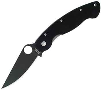 Spyderco Military CPM S30V Black G-10 Black Blade by Spyderco - American Made