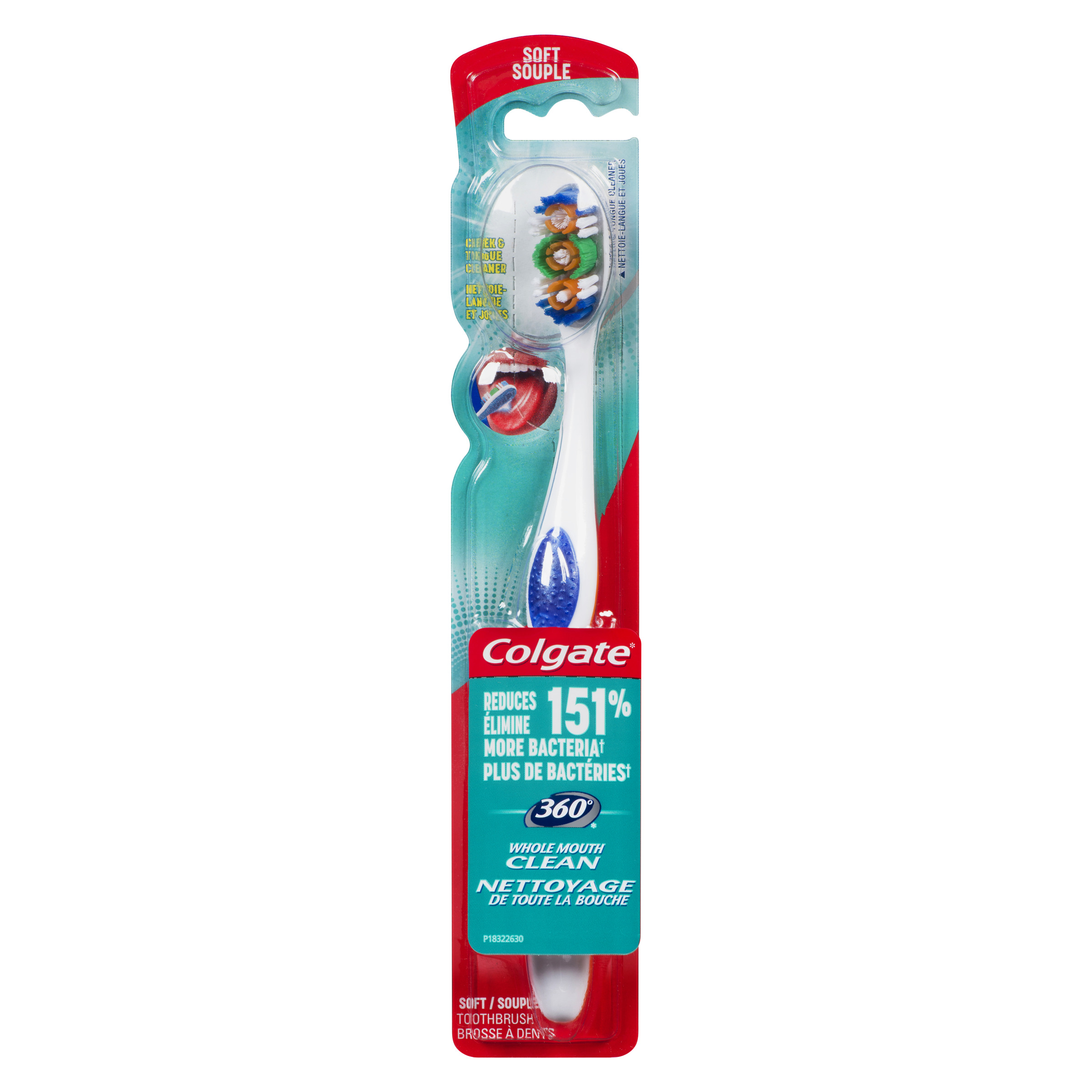 Colgate 360 Degrees Soft Toothbrush 4-Pack by Colgate - American Made