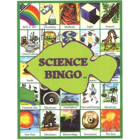 Lucy Hammett Games Science Bingo by Lucy Hammett Games - American Made