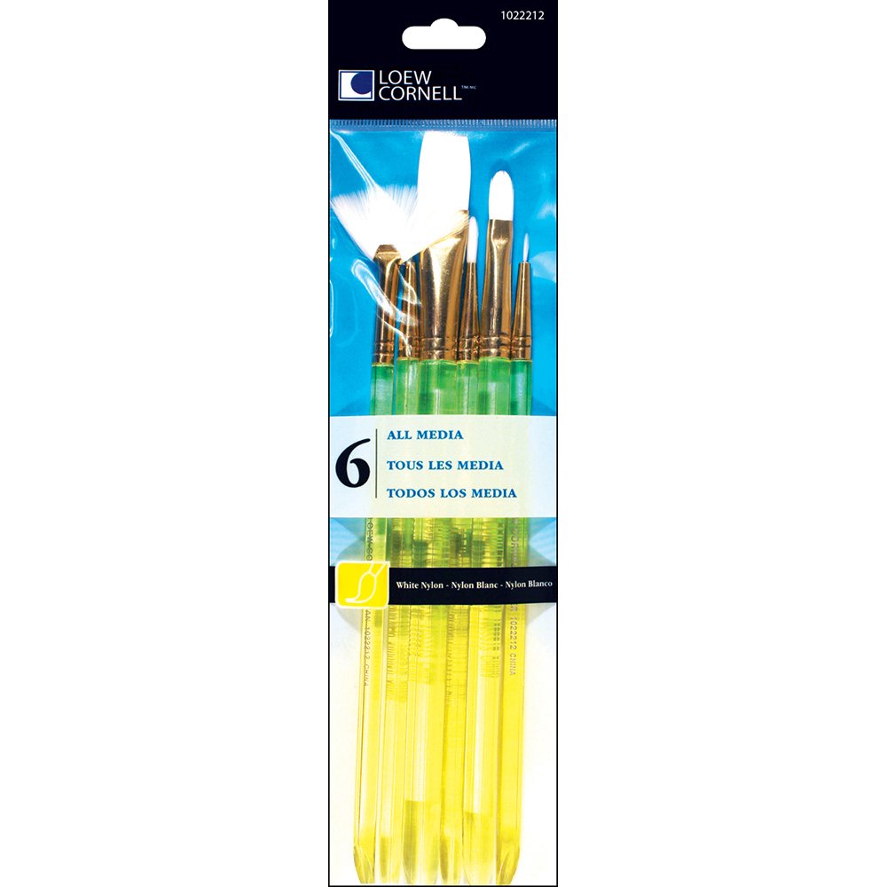Loew-Cornell Foam Brush Set 10-Piece Assorted Sizes by Loew-Cornell - American Made