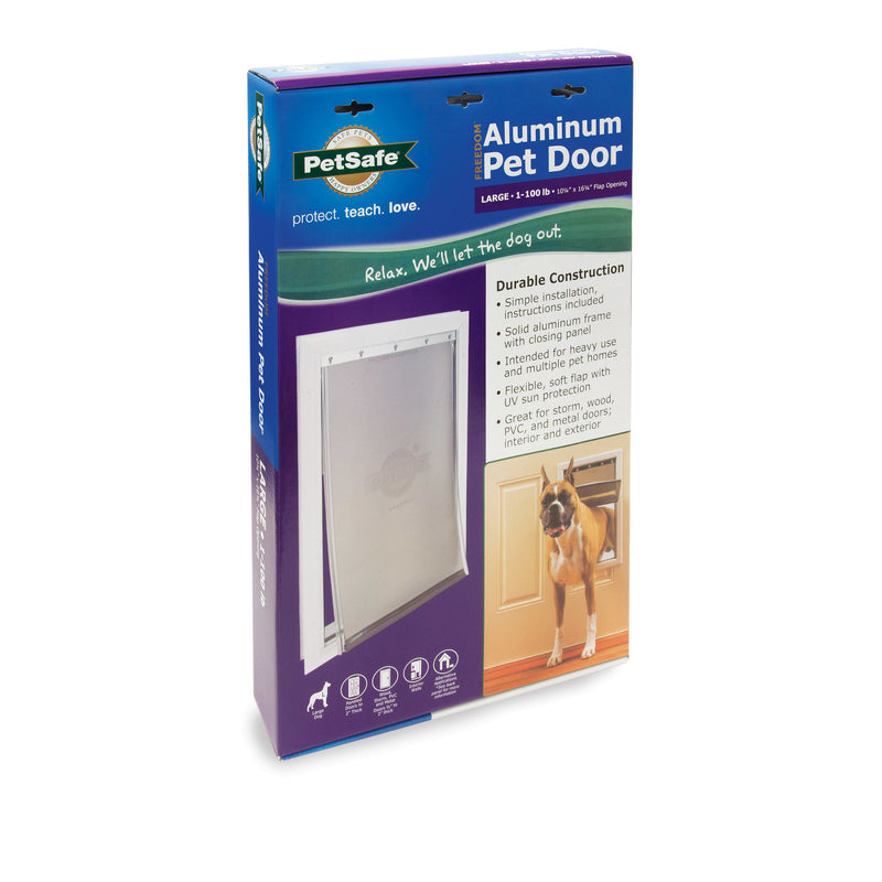 PetSafe Freedom Aluminum Pet Door Large by PetSafe - American Made