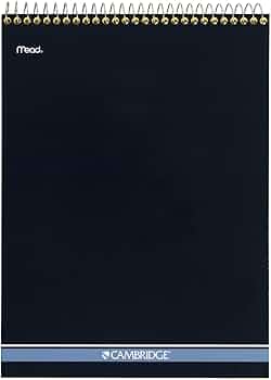 Mead Spiral Notebook 1 Subject Wide Ruled 70 Sheets by Mead - American Made