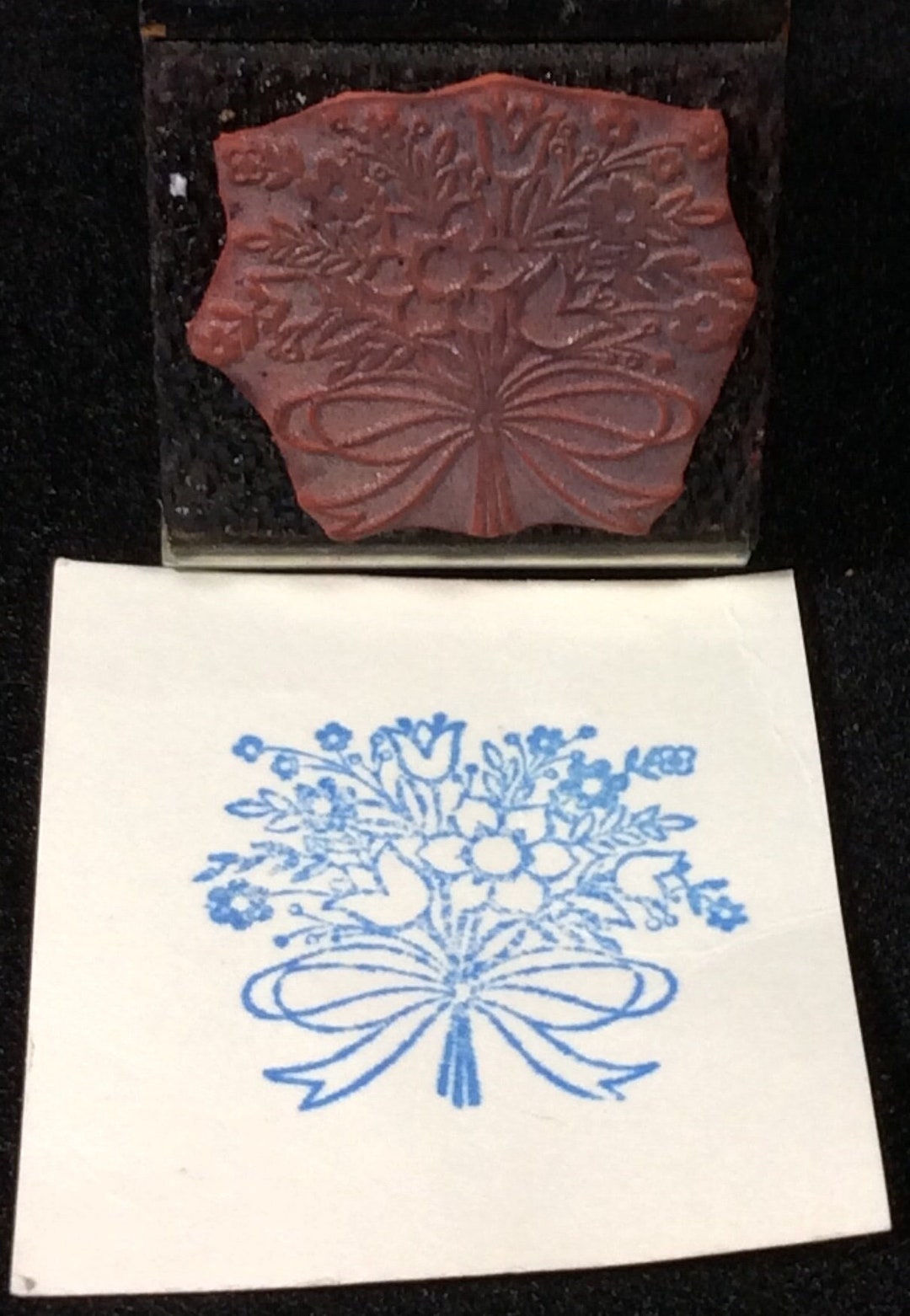 Stampabilities Floral Bouquet Mounted Rubber Stamp by Stampabilities - American Made