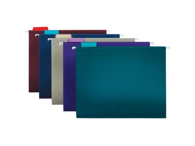 Globe-Weis Colored Hanging Folders 25-Pack Assorted Colors by Globe-Weis - American Made