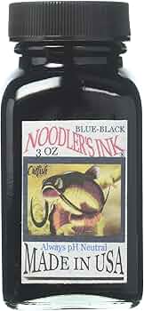 Noodler's Ink Liberty's Elysium Blue Fountain Pen Ink 3oz