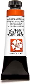 Daniel Smith Extra Fine Watercolor 15ml Quinacridone Sienna by Daniel Smith - American Made