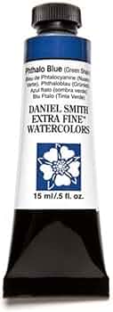 Daniel Smith Extra Fine Watercolor 15ml Phthalo Blue Green Shade by Daniel Smith - American Made