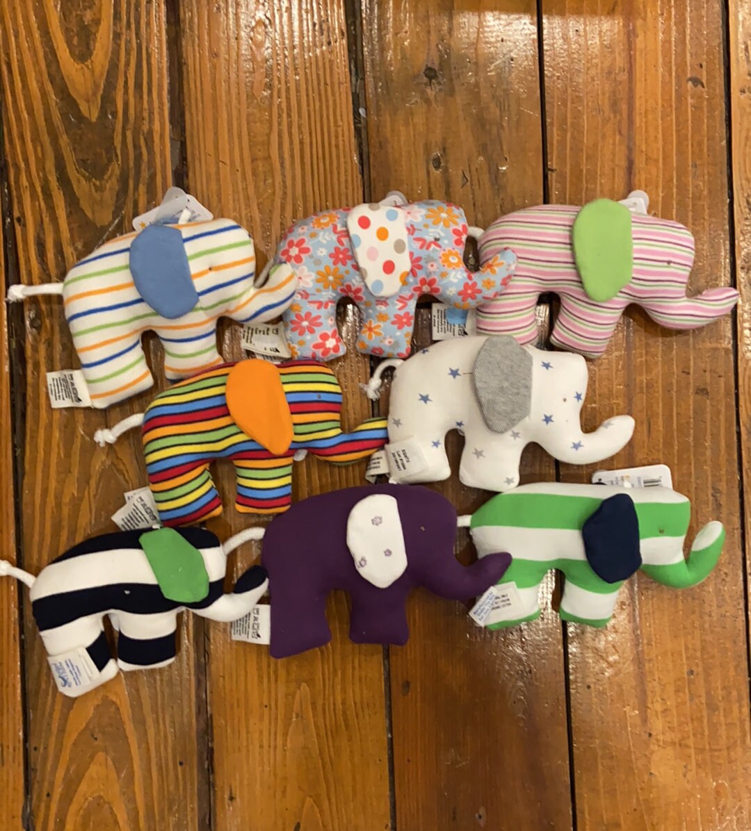 Under the Nile Organic Cotton Stuffed Elephant Toy by Under the Nile - American Made