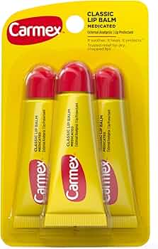 Carmex Original Flavor Moisturizing Lip Balm Tube 3-Pack by Carmex - American Made