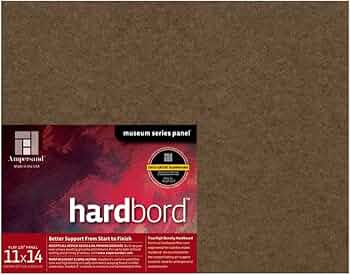 Ampersand Hardbord Smooth 11x14 Inch Panel by Ampersand Art Supply - American Made