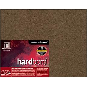 Ampersand Hardbord Smooth 16x20 Inch Panel by Ampersand Art Supply - American Made