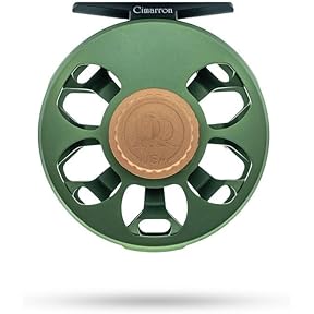 Ross Animas Fly Fishing Reel 5-6 Weight Platinum by Ross Reels - American Made