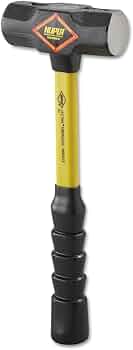 Nupla Corp Blacksmith Hammer 3 lb Fiberglass Handle by Nupla Corp - American Made